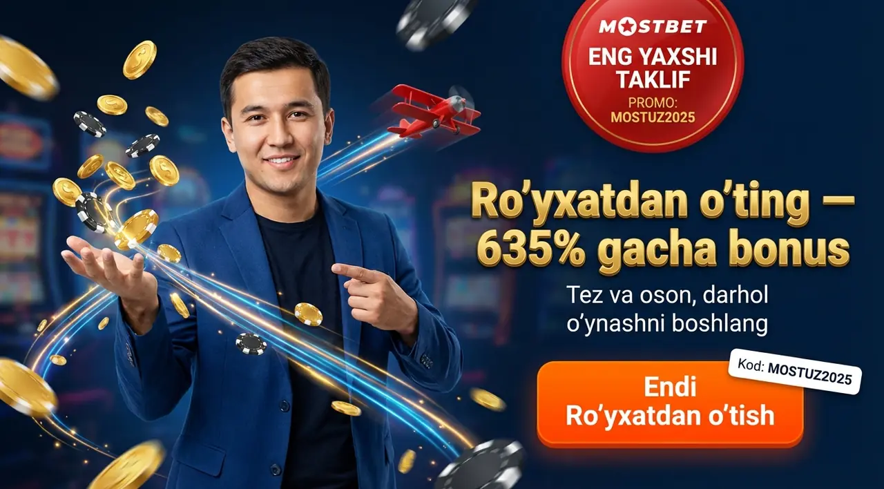 Mostbet tirkew – Ro'yxatdan o'tish va bonuslar